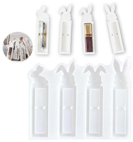 Osterhase Silikonform Geldgeschenk,Silikonform Ostern, Silikonformen Gießformen Ostern, Silikon Gießform Ostern Geldgeschenk, für Geldgeschenke zum Gießen Ostern Pralinenschachtel Gießformen