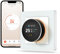 MIYOUKE Smart Thermostat 55x55 Für Wasser-Fußbodenheizung, Programmierbar Raumthermostat Unterstützen Alexa, Google Home Sprachsteuerung und Smart Life App Fernbedienung (2.4GHz-WiFi)