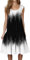 YEBIRAL sonderangebote & Restposten Sommerkleider für Frauen Ausverkauf 2025 Mode Trendy ärmelloses Midikleid Plus Size Scoop Neck Plissee Sonnenkleid Eleganter etuikleid Damen elegant
