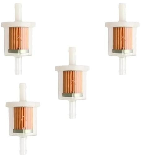Benzinfilter, Kraftstofffilter Benzinfilter 8mm 4er Set Universal Benzinfilter Motorrad Rasenmäher Benzinfilter Moped Roller
