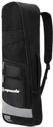 Pegciuho Zaino da Snorkeling, Borsa a Tracolla, con Tracolla Regolabile, Borsa Porta Pinne, Organizer per Viaggi, Surf, Allenamento, Nero