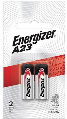 Energizer A23 - Batterie Alcalino, Cilindrico, Nero, Argento