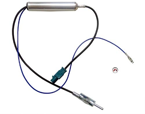 Booster Amplificateur pour Antenne Audi / VW / Opel / Seat - Fakra vers DIN - ANT631