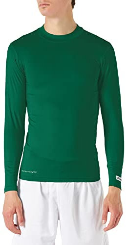 uhlsport Distinction, Maglietta a Maniche Lunghe, Verde (lagunegrün), S