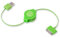 ReTrak EUIPODUSBGN cavo per cellulare Verde USB A Apple 30-pin 1 m