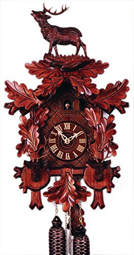 Rombach & Haas 3452 Orologio a cucù originale della Foresta Nera cucu carica 8 giorno