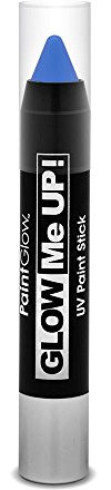 Paint Glow - Glow Me Up Pintura UV palo 3 g, color azul (46134)