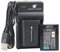 DSTE NP-FV50 Li-ion Batteria (2-Pacco) e Caricabatterie USB Compatibile per Sony HDR-CX220 HDR-CX230 HDR-CX290 HDR-CX330 HDR-CX380 HDR-CX430V HDR-CX900 TD30V HDR-CX260V HDR-CX580V HDR-CX760V HDR-PJ200