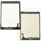 Bucom - Pantalla táctil para A1566 A1567 iPad 6 Air 2, cristal digitalizador negro autoadhesivo