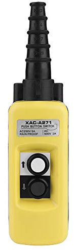 XAC-A271 Crane Kettenzug Push Control Button Switch Heben Anhänger Controller 2 Tasten
