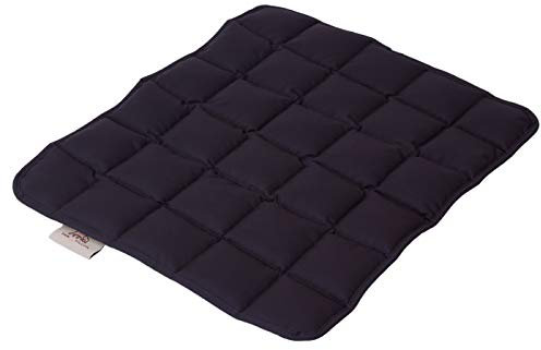 paw & pillow® Hundematte Outdoor & Indoor [Kratz- & Bissfest] - Hunde Reisebett waschbar - Hunde Outdoor Decke - Hunde Matte für Auto, Indoor & Outdoor - Schwarz Größe S - Made in Germany