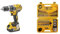 DEWALT DCD796P2-QW Trapano Avvitatore, a Percussione, 2 velocità, 5.0 Ah, Motore Brushless, con Doppia Batteria in Valigetta TSTAK, Giallo/Nero