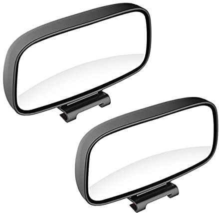 360 Grad Rotation Verstellbar Auto Blind Spot Spiegel, Esenlong Universal Auto Blind Spot Spiegel Drehung Weitwinkel Verstellbar Rückspiegel 2pcs - Schwarz