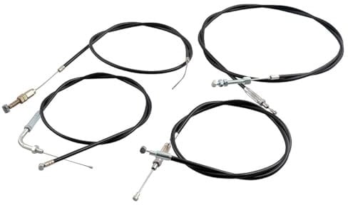 Komplett Set Bowdenzug Bremszug Gaszug Kupplungszug kompatibel für Puch Maxi S/N 50 2T AC