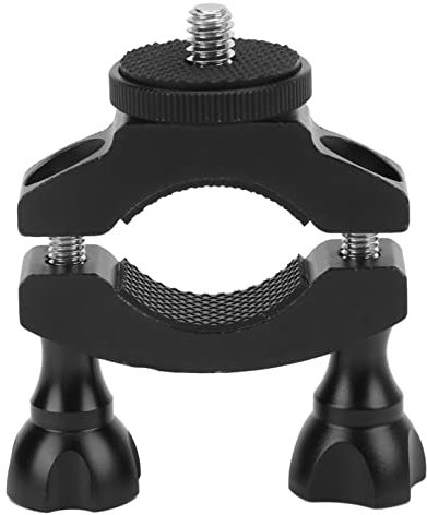 Akozon Kamerahalterung Fahrrad Klemme, Super Klemme, Motorrad Lenkerhalterung Kamerahalterung Klemme Aluminiumlegierung Fahrradklemme Halterung Adapter mit 1/4 Zoll Gewinde für Fahrrad Motorrad