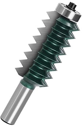 ZYWUOY 12 mm Fingergelenk-Oberfräsen-Bit, Schaft, Fingergelenk, Kleberfräsen, erhöhte Paneelfräse, Fräsen-Bit für Holzbearbeitungsschneider