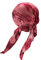 ZLYC Damen Chemo Turban Mütze Vorgebundenes Kopftuch Headwraps Leichte Hut(Krawatte Gefärbt Burgund)