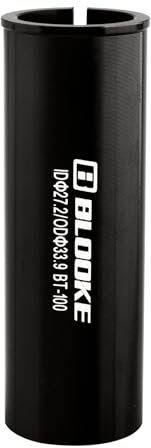 Azarxis Adaptateur de Tige de Selle de VTT en Alliage d'aluminium Cale d'Adaptateur de Tube pour Vélo de Route (27,2mm à 33,9mm)