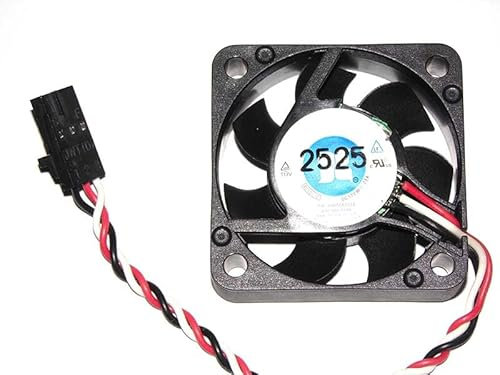 Zyvpee JMC 4010-12 Ventilateur silencieux 40 x 40 x 10 mm 12 V 0,08 A 3 fils 4 cm