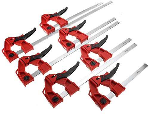 150-600mm Length Clamping Wood F Clamp 100mm Width Woodworking Fast Clamp