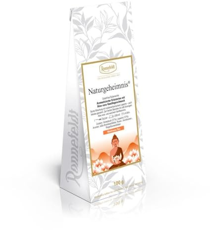 Ronnefeldt - Naturgeheimnis® - Aromatisierter Kräutertee mit Aloe-Vera-Vanillegeschmack - 100g, Menge:1 Stück