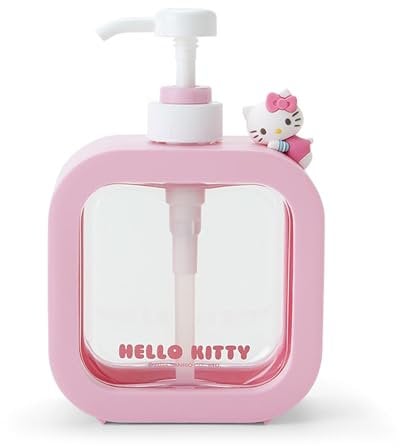 Sanrio 885541 Pump Bottle M, Hello Kitty Dispenser, Bath Goods
