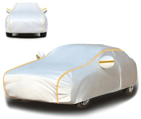 Bache Voiture Exterieur pour BMW 4 Series Coupe Cabrio 420d,Housse De Protection UV extérieure,Housse de Voiture,et résistante aux intempéries,Résistant À La Poussière Pluie Rayures