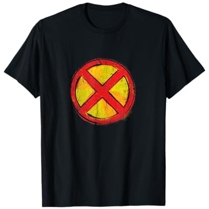 Marvel X-Men Logo Spray Paint T-Shirt