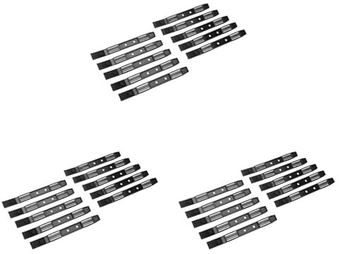 Jialouboo 15 pares de rieles de disco duro, accesorios de jaula de chasis, rieles de plástico para bandeja de disco duro de 3.5 a 5.25