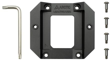 Kit di montaggio con telaio di contatto offset ARCTIC per Intel LGA1700/1851 - Compatibile con Liquid Freezer III - Prestazioni di raffreddamento migliorate sulle CPU Core Ultra per LGA1851.