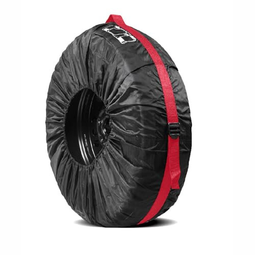 MXQCLSA 4er Set Reifentaschen, für Hyundai Accent IV Hatchback 2010-2018 Reifenschutzhülle mit sauberen Transport und Lagerung Wasserabweisend Abwaschbar,S