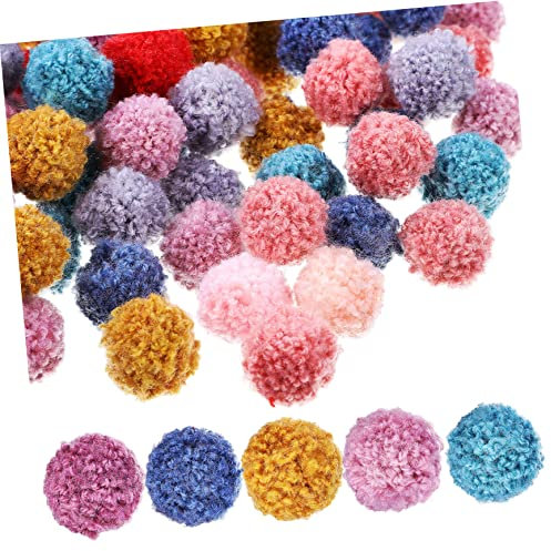 CIMAXIC Plüsch 2 cm 200 Stück Spielzeug Für Jungen Und Künstlerische Aktivitäten Zufällige Farbe
