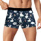 YOSUWOAI Herren Boxershorts Happy Easter Hase Unterhosen Bequem Weich Unterwäsche Sport Unterhose Atmungsaktiver Herrenunterwäsche Osterhasen-Serie Shorts Hipster Underwear