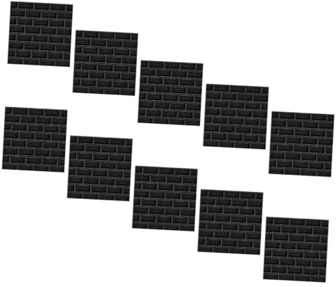 OSOLADY 10blätter Selbstklebende Fliesenaufkleber Für Küche Und Bad Wasserdichte Dekorative Wandsticker Im Format Einfach Zu Reinigen Installieren Für Glatte Oberflächen