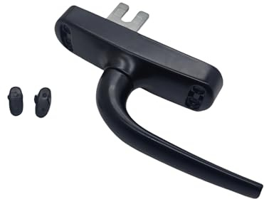 Manilla Con Cerradura Para Ventana Juego de 2 manillas ventana con cerradura seguridad y tornillos. Mecanismo cierre llave. Fácil instalación