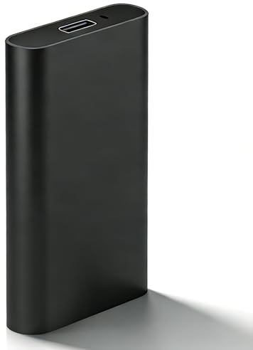 Watpot Disque Dur Externe 2To, 2.5 Pouces, Portable pour PC, TV, Bureau, Windows - Noir