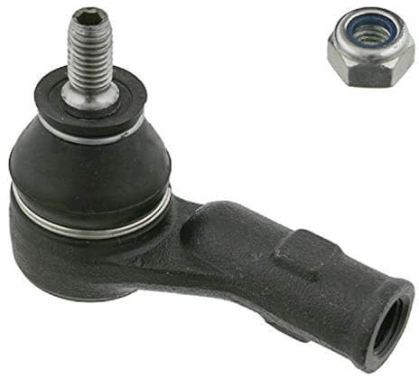 febi bilstein 12801 Spurstangenendstück mit Sicherungsmutter , 1 Stück, Black