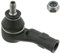 febi bilstein 12801 Spurstangenendstück mit Sicherungsmutter , 1 Stück, Black