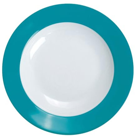 KAHLA Pronto Colore Suppenteller 22 cm ocean green|türkiser tiefer Teller aus Porzellan
