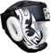 Head Guard Protector Boxe Casque MMA Training Pro Full Face, Protection de Cheek Real Leather Coiffe (Large)
