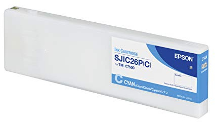 SJIC26P(C) Ink Cartridge Cyan COLORWORKS C7500