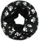 kuscheliger Loopschal mit Tatzen und Fell in , Schwarz, 25cm X 75cm