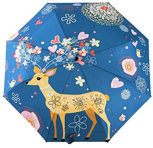 InnoWill Regenschirm Elch Pocket mit 110cm Durchmesser