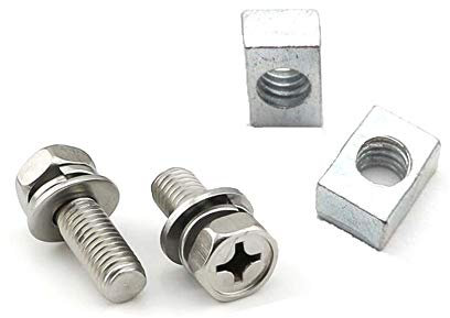 Scooter ATV DIRT BIKE Battery Terminal Nut and Bolt Kit M5x10mm Universal