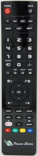 Télécommande de Remplacement pour OCEANIC 6386, TV