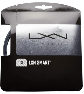 Wilson Unisex – Erwachsene Lxn Smart 130 Tennis Racket String, Black/White Matt, EU