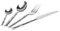 Excelsa bambou Service de couverts 24 pièces, acier inoxydable 18/0