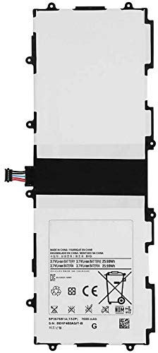 ELLENNE Batterie compatible avec Samsung Galaxy Tab 2 10.1 P5100 SP3676B1A haute capacité 7000 mAh avec kit de démontage inclus