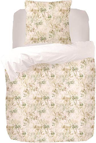 Kayori Nuturi Bettwäsche aus 100% Tencel 135 x 200cm+80x80 Farbe Grün Green