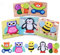 Highttoy Wooden Puzzles for 1 2 3 Year Olds,5 Pcs Jigsaw Puzzles for Toddlers Animal Shape Chunky Blocks Early Eduactional Montessori Wooden Toys for Boys Girls Age 1-3